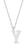 J Goodin Trendy Women Jewelry Elaina White Gold Rhodium Stainless Steel Y Initial Necklace