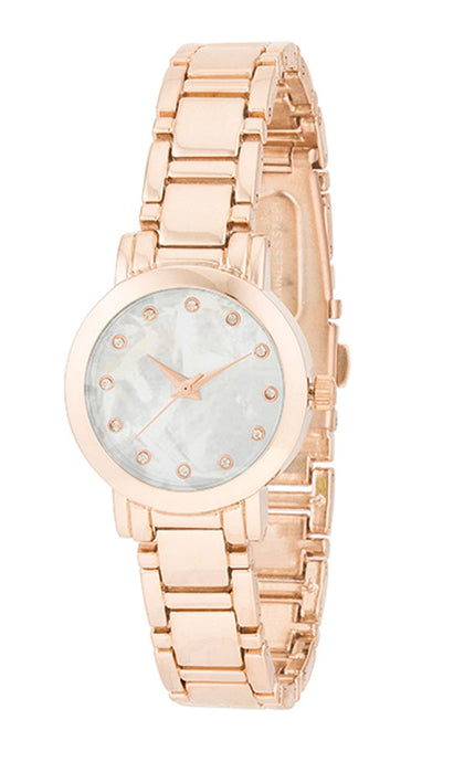 J Goodin Stylish Women's Rose Gold Watch With Crystals