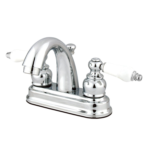 Kingston Brass Fb5611pl 4-inch Centerset Lavatory Faucet, Polished Chrome - Polished Chrome