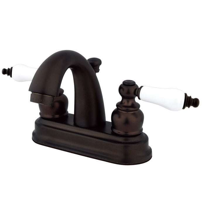 Kingston Brass Fb5615pl 4-inch Centerset Lavatory Faucet, Oil Rubbed Bronze - Oil Rubbed Bronze