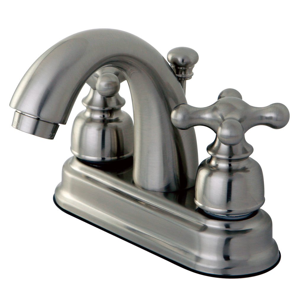 Kingston Brass Fb5618ax 4-inch Centerset Lavatory Faucet, Satin Nickel - Satin Nickel