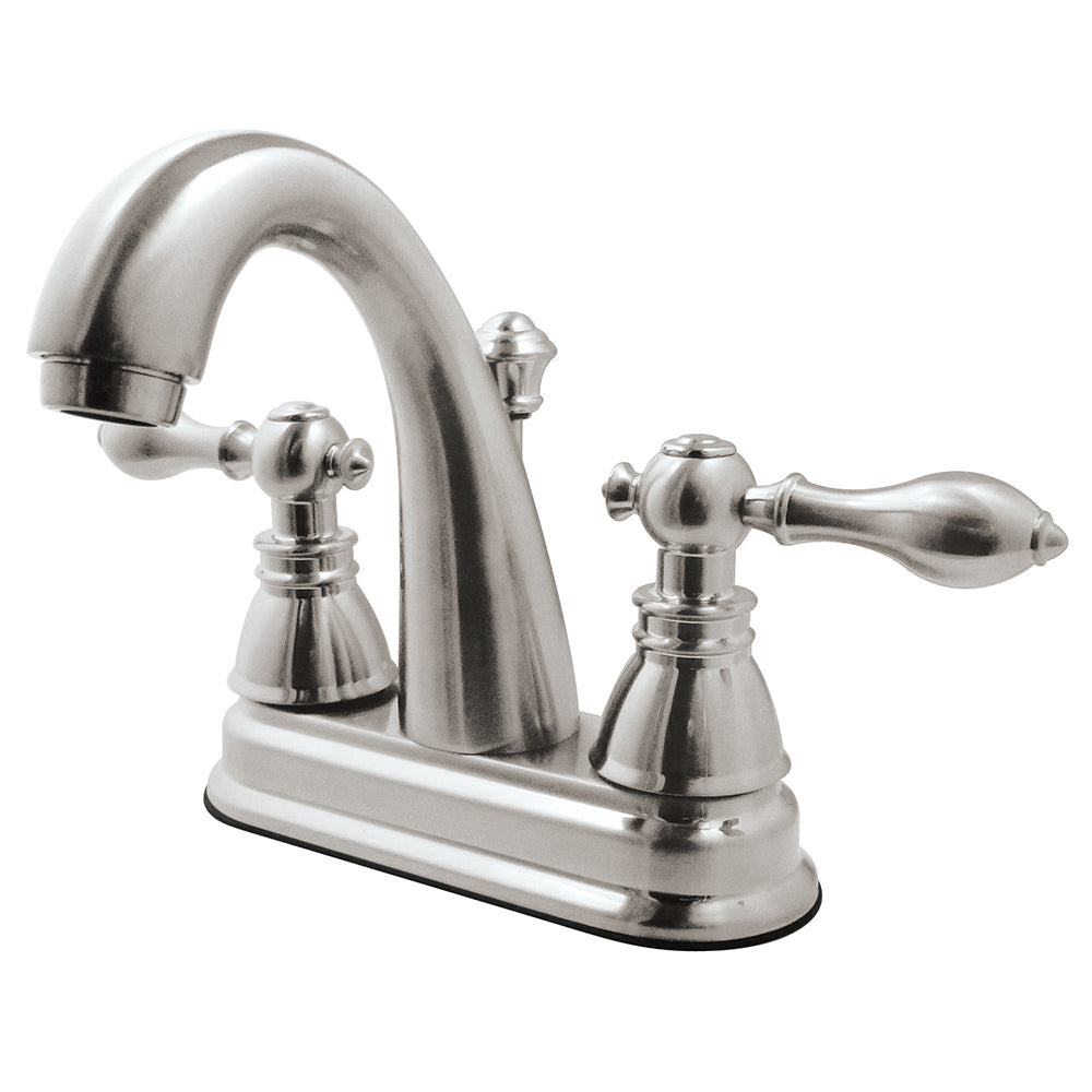 Fauceture Fsy5618acl 4-inch Centerset Lavatory Faucet, Satin Nickel - Satin Nickel