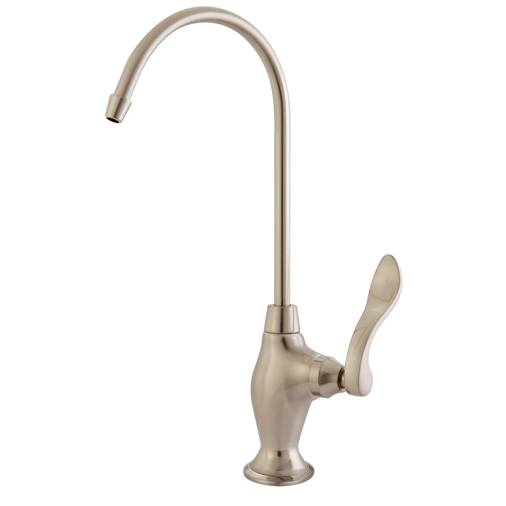 Kingston Brass Ks3198nfl Nuwave French Single Handle Water Filtration Faucet, Satin Nickel - Satin Nickel