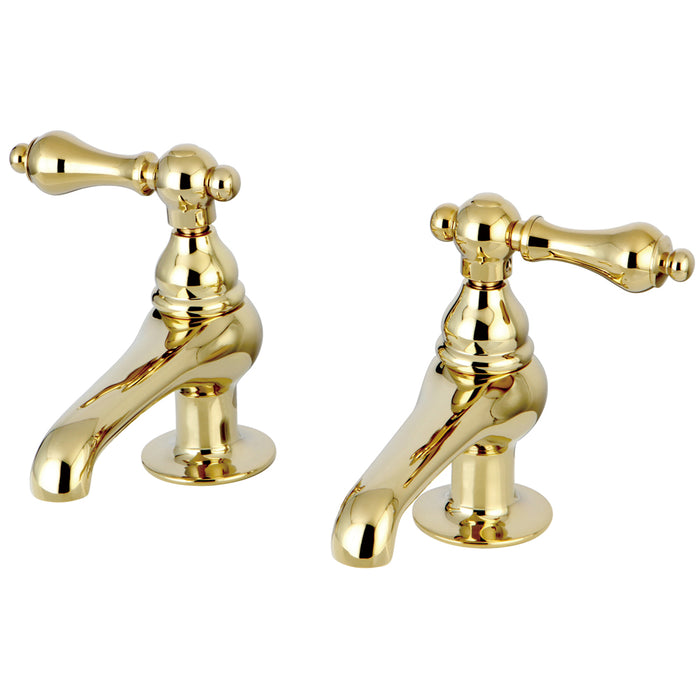 Kingston Brass Ks3202al Restoration Basin Tap Faucet, Polished Brass - Polished Brass