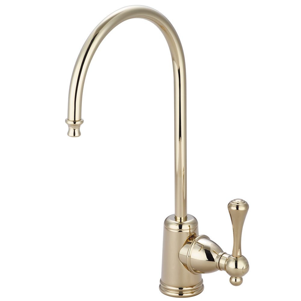 Kingston Brass Ks7192bl Vintage Single Handle Water Filtration Faucet, Polished Brass - Polished Brass