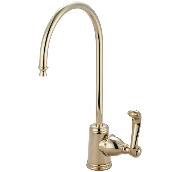 Kingston Brass Ks7192fl Royale Single Handle Water Filtration Faucet, Polished Brass - Polished Brass