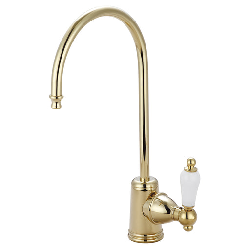 Kingston Brass Ks7192pl Victorian Single Handle Water Filtration Faucet, Polished Brass - Polished Brass