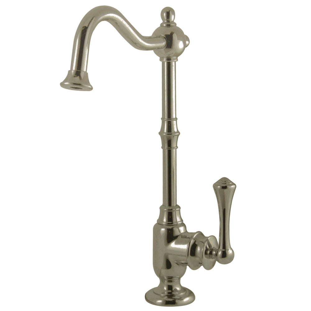Kingston Brass Ks7398bl Vintage Cold Water Filtration Faucet, Satin Nickel - Satin Nickel
