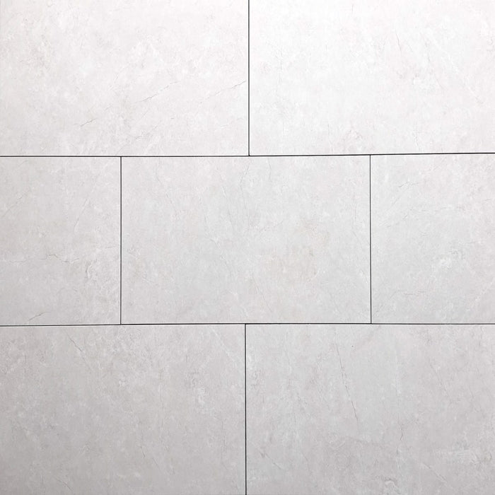 12x24 White Majestic Pearl Polished Floor & Wall Porcelain Tile $3.35 /sq.ft
