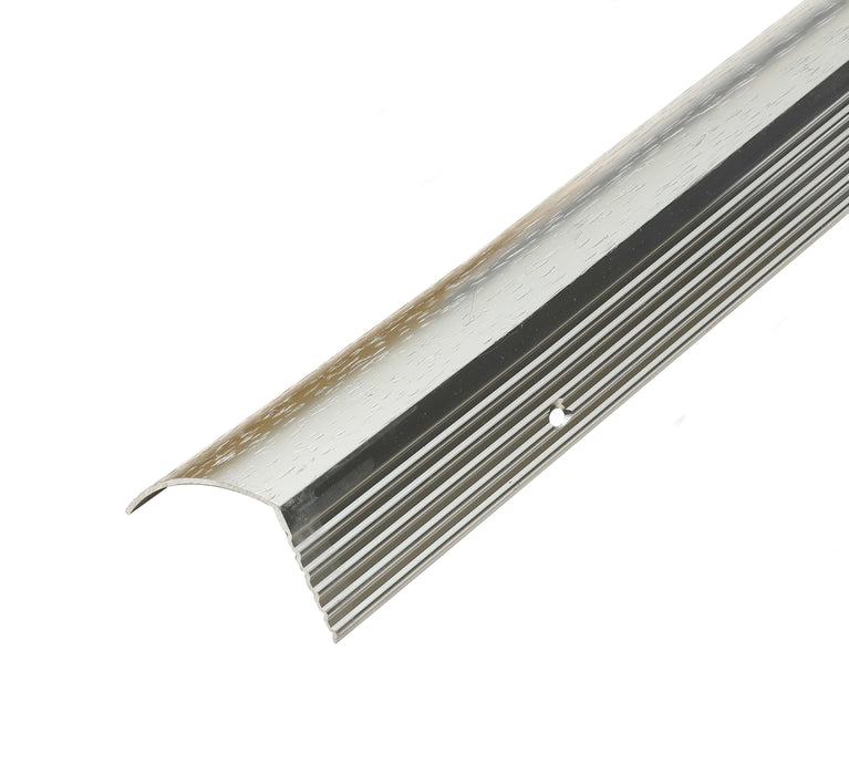 METAL STAIR NOSING 2'' * 9' SILVER