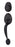 #8580-OIL RUBBED BRONZE ROUND HANDLESET