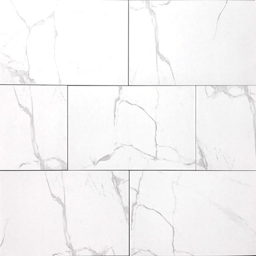 12x24 Gray White Matt Monarch Floor & Wall Porcelain Tile $2.85 /sq.ft