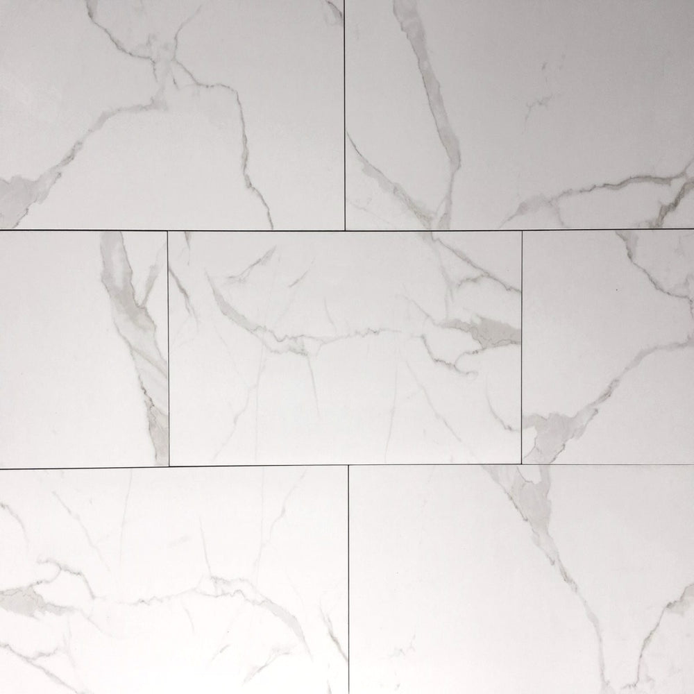 New Calacatta Tru-Stone Porcelain 12x24 Gloss $3.35 /sq.ft