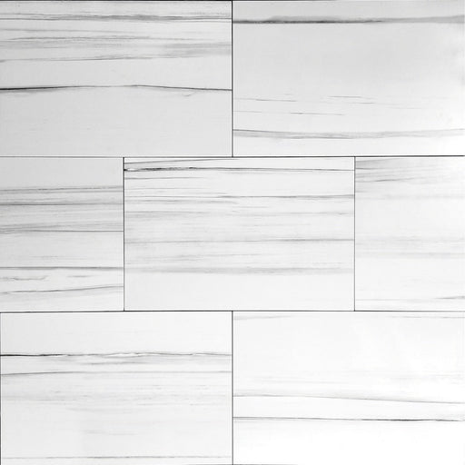 12x24 White Matt Polisandro Floor & Wall Porcelain Tile $2.85 /sq.ft