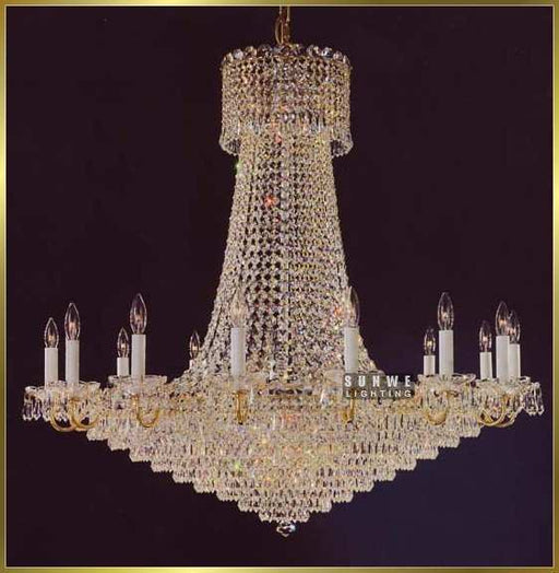 living room crystal chandelier lamp,hanging gold chandelier light,gold empire chandelier lighting,A9223,95cm W x 90cm H