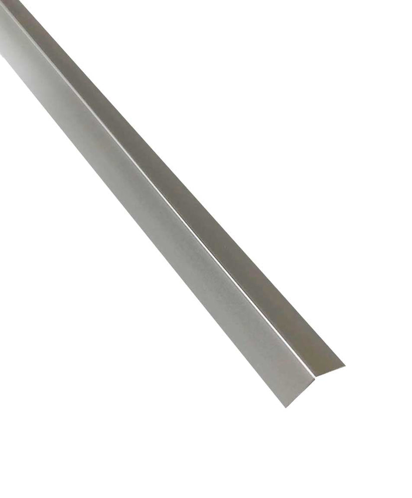 1''*8' ALUMINUM CORNERBEAD SATIN SILVER