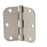 HINGES #8141 (SATIN SILVER, ROUND & ROUND)