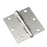 HINGES #8139 (SATIN SILVER, SQUARE & SQUARE)