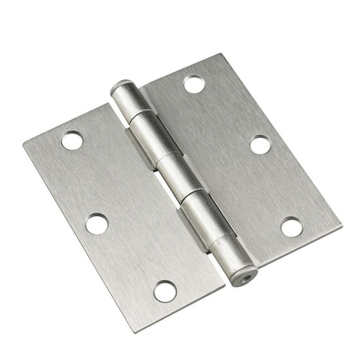 HINGES #8139 (SATIN SILVER, SQUARE & SQUARE)