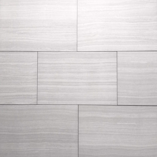 12x24 Gray White Matt Serenity Silver Floor & Wall Porcelain Tile $2.56 /sq.ft