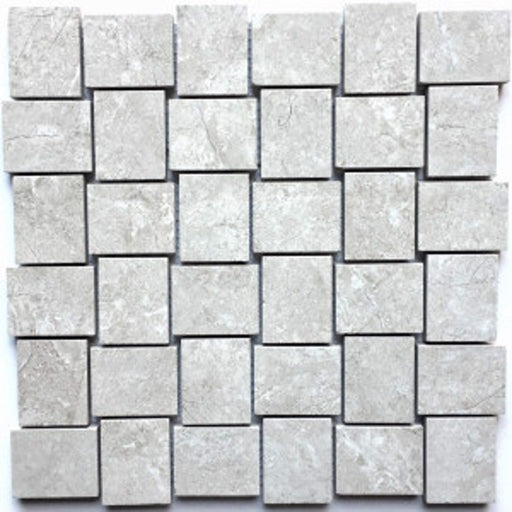 Statuario Polished Tru-Stone 2x2 Basketweave Porcelain Tile $5.39 /sq.ft