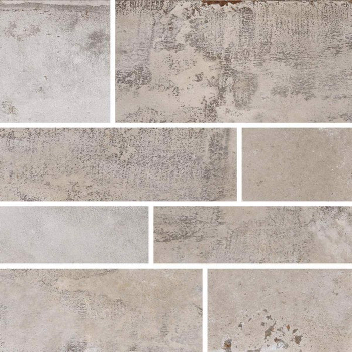 Brown, Beige, Green Casa Roma Stonecrete Design 6 Mosa.12x24
 Sanded Cement Honed Backsplash Tile $30 /sq.ft