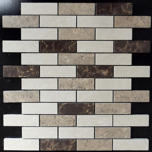 Tru-Stone Studio Polished Mosaic Porcelain Tile (1"x3") $22.23 /sq.ft