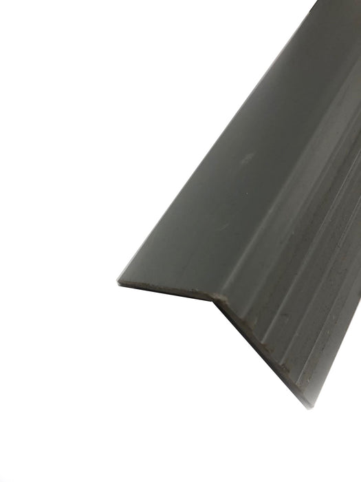 RUBBER STAIR NOSING GREY 2'' * 2'' * 12'