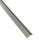 1/2''*8' ALUMINUM CORNERBEAD SATIN SILVER