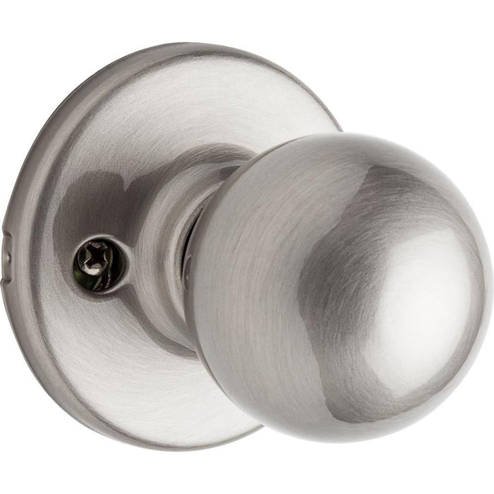 DUMMY LOCK (BALL KNOB) SATIN NICKEL